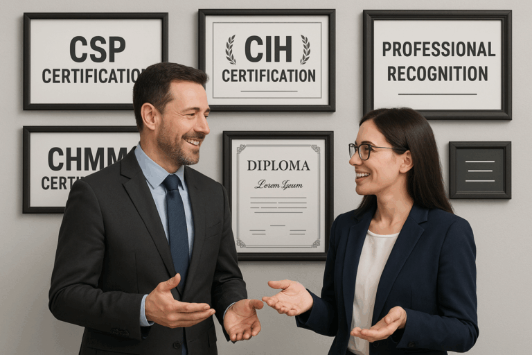 Thinking about EHS Certifications?